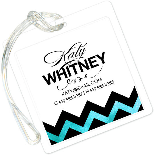 Tiffany Sophisticated Posh Luggage Tags